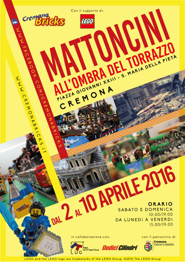 Mattoncini all'Ombra del Torrazzo 2016